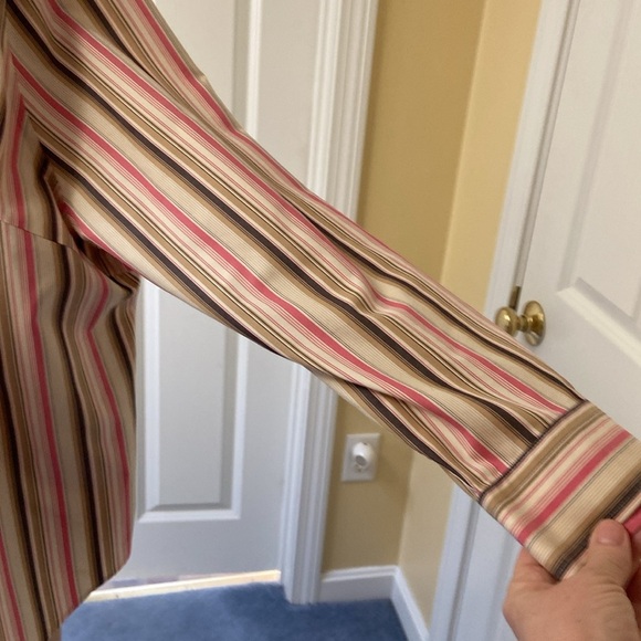 Jones New York striped long sleeve blouse size 2X - Picture 8 of 14